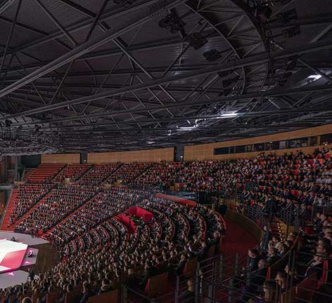 Auditorium disponible à la location dans 22 de nos sites événementiels