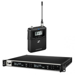 Set of 2 Sennheiser SK6000 A1-A4 pocket transmitters and 1 EM6000 A1-A4 dual receiver
