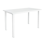 Table Mode Pied Blanc