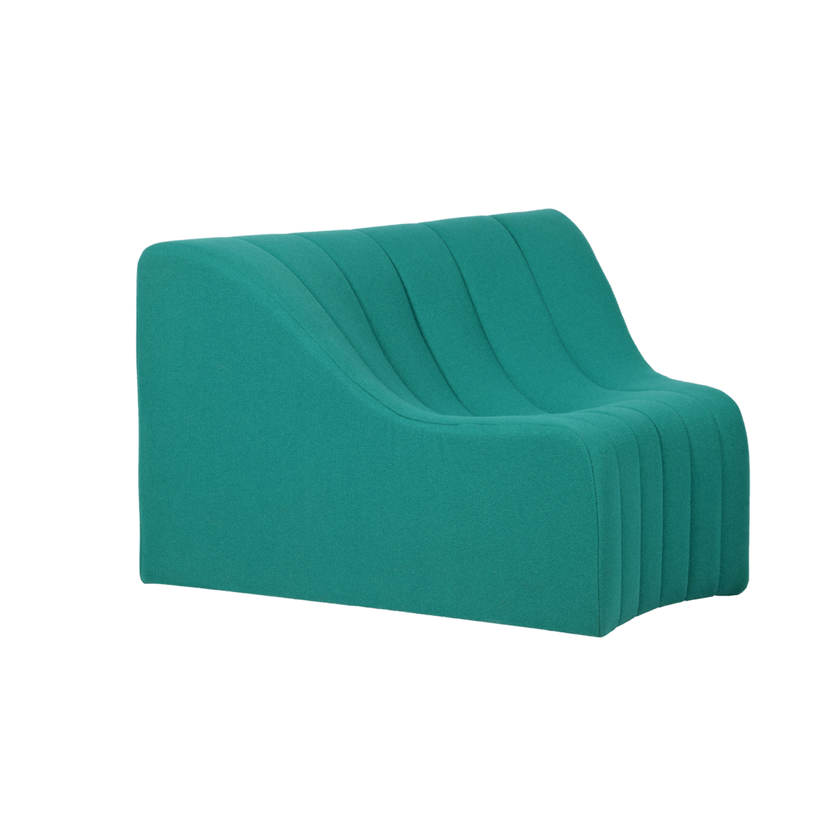 Chromatique Low Armless Chair Emerald Green Lg