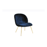Beetle Lounge Chair Midnight Blue
