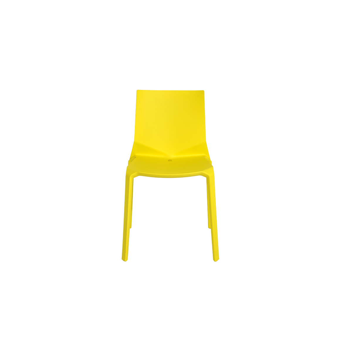 Origami Chair Yellow