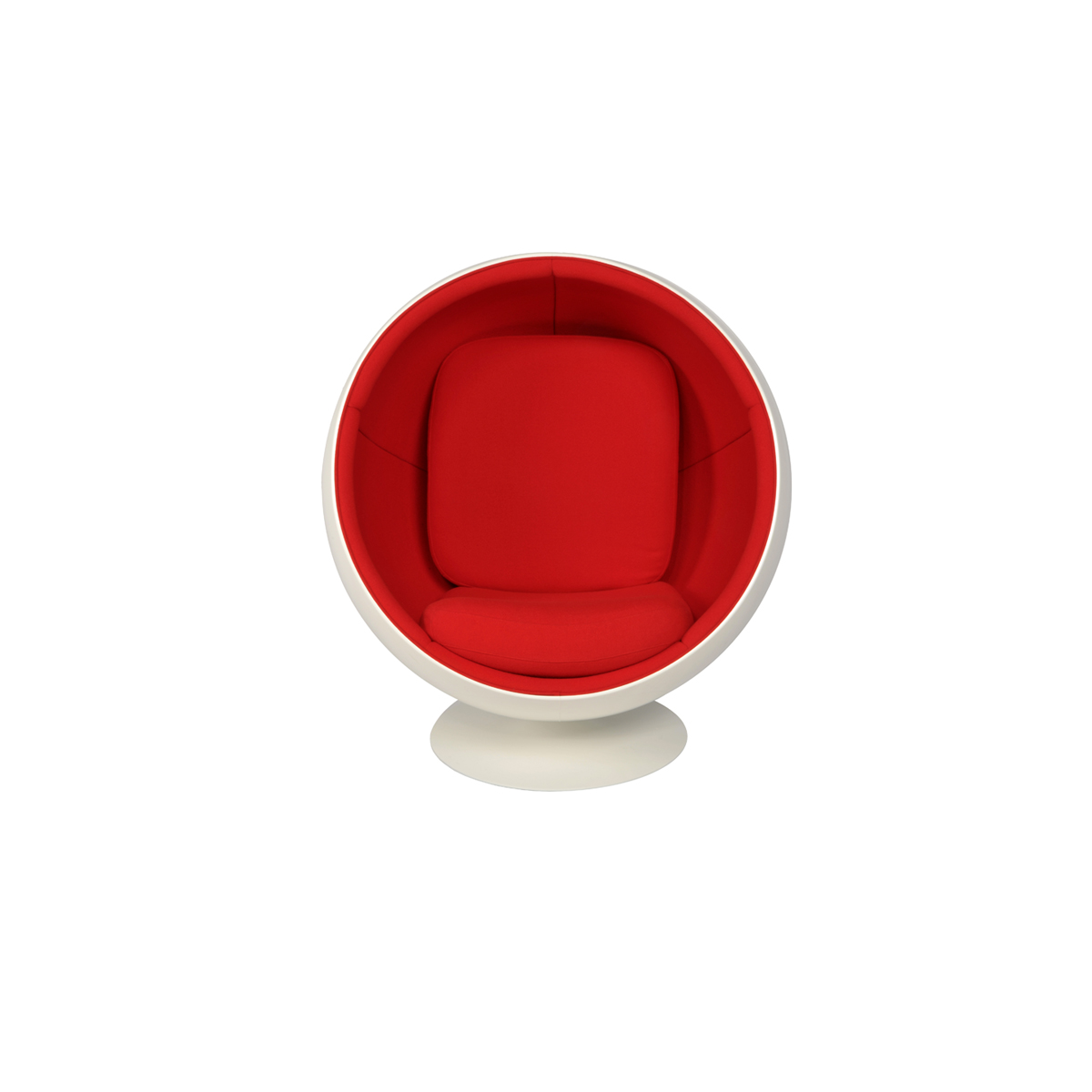 Ball Armchair Red