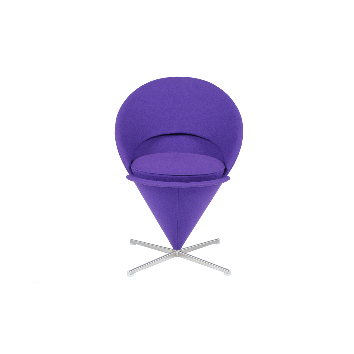 Cone Armchair Purple