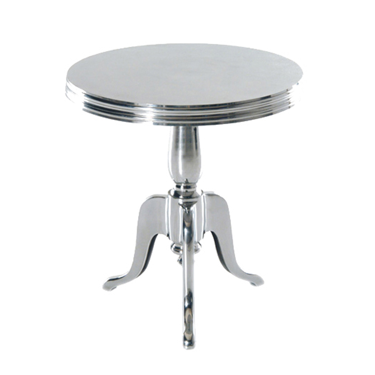 Winston Alu Pedestal Table
