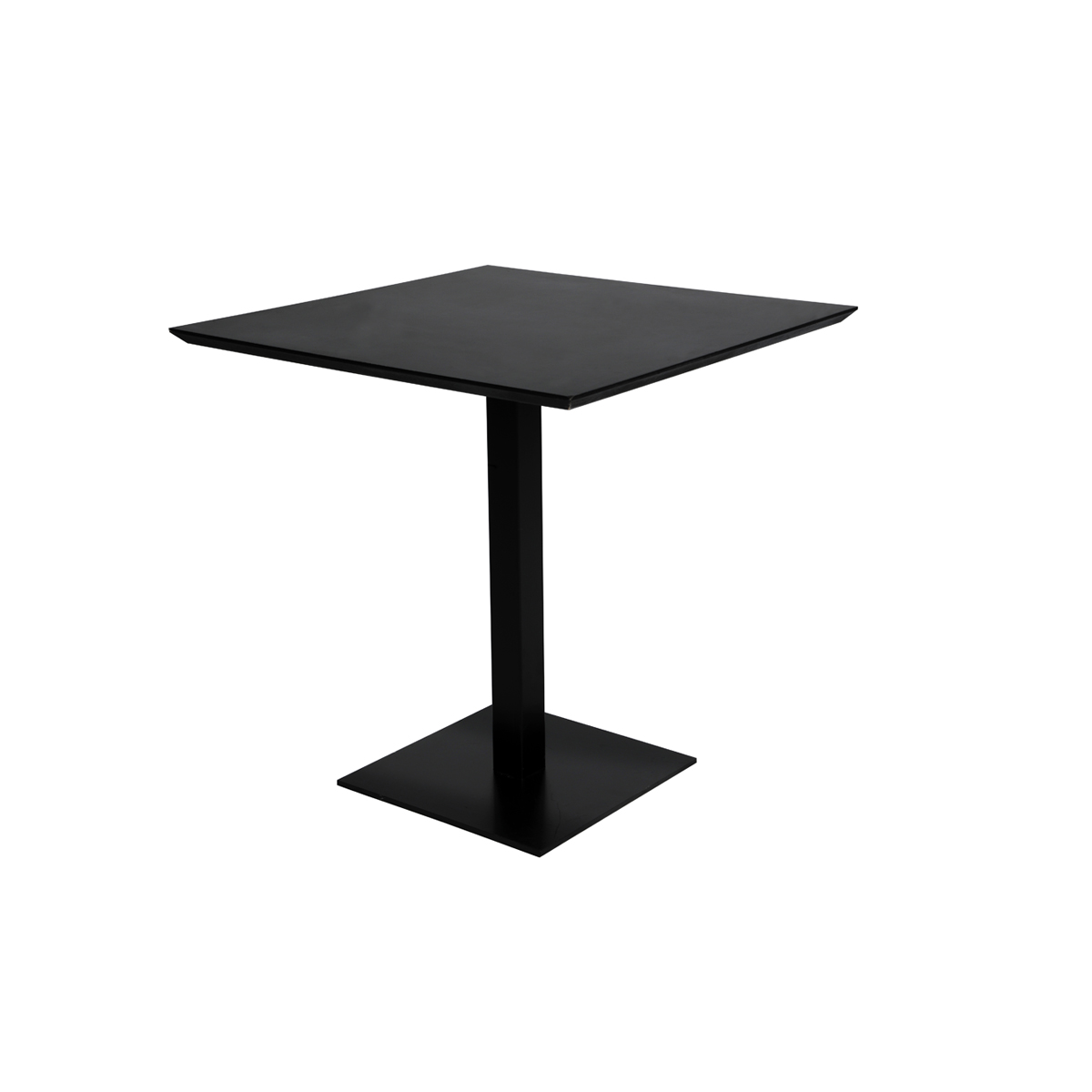 Marielle Pedestal Table Black