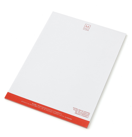 Customizable Paper note pad