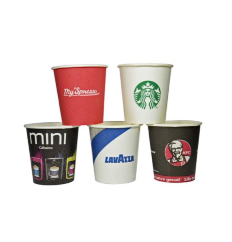 Customizable paper cup
