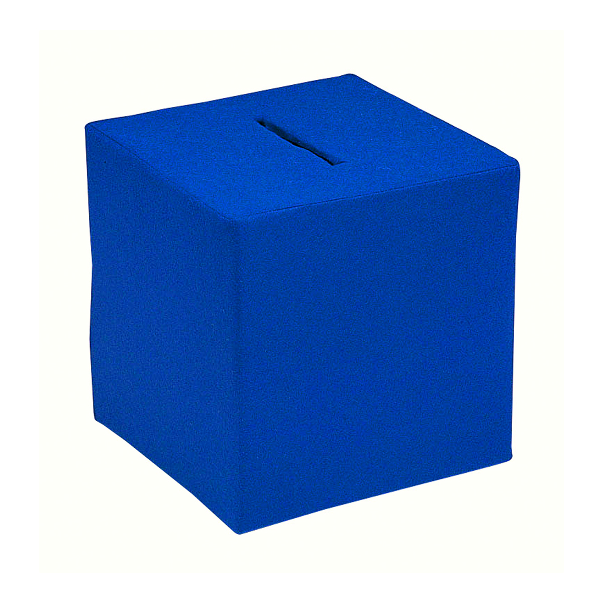 Felt Covered Ballot Box Blue