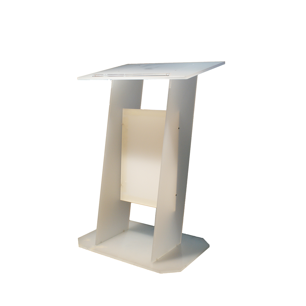 Plexi Lectern Frosted