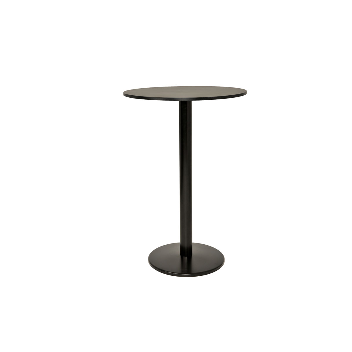 Stand Up High Table Black