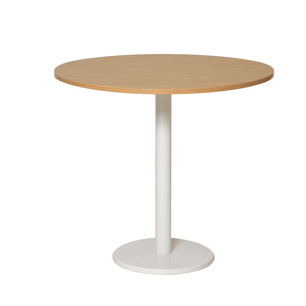 Shantung Pedestal Table White