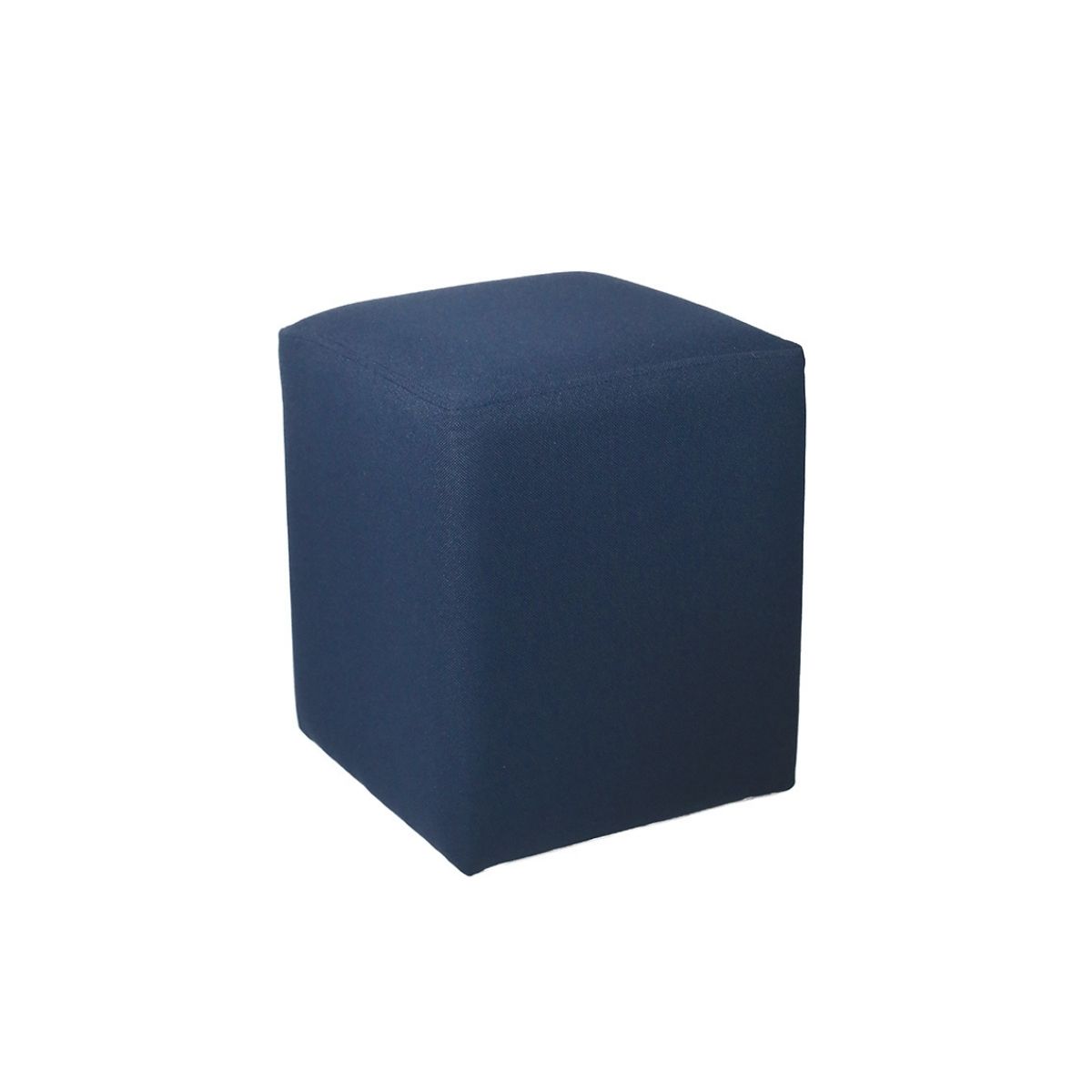 Pouf Cube Bleu marine