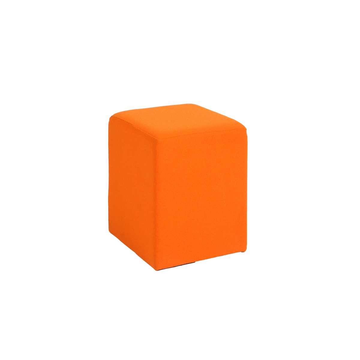 Cube Ottoman Orange